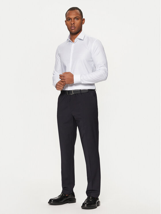 Calvin Klein Calvin Klein Koszula K10K113855 Biały Slim Fit