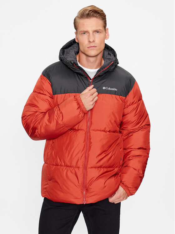 Columbia Columbia Zimska jakna Puffect™ Hooded Jacket 200841 Narančasta Regular Fit
