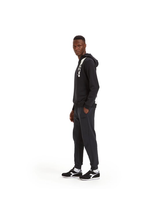 Diadora Diadora Bluza DIADORA HOODIE ICON Czarny Regular Fit