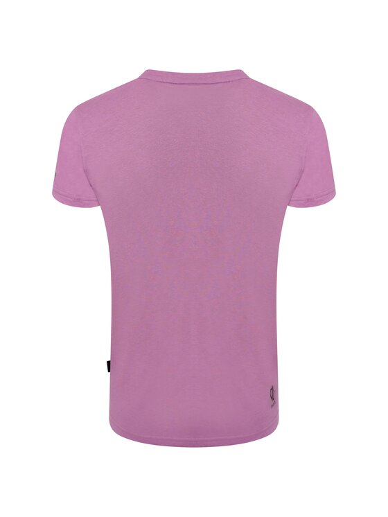 Dare2B Dare2B T-Shirt Go Beyond Fioletowy Relaxed Fit