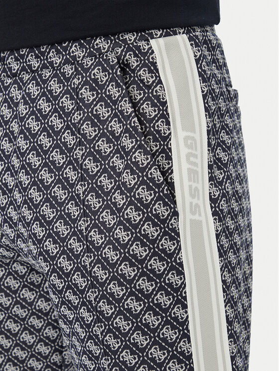 Guess Guess Pantaloni trening Z5BB07 K2042 Bleumarin Regular Fit