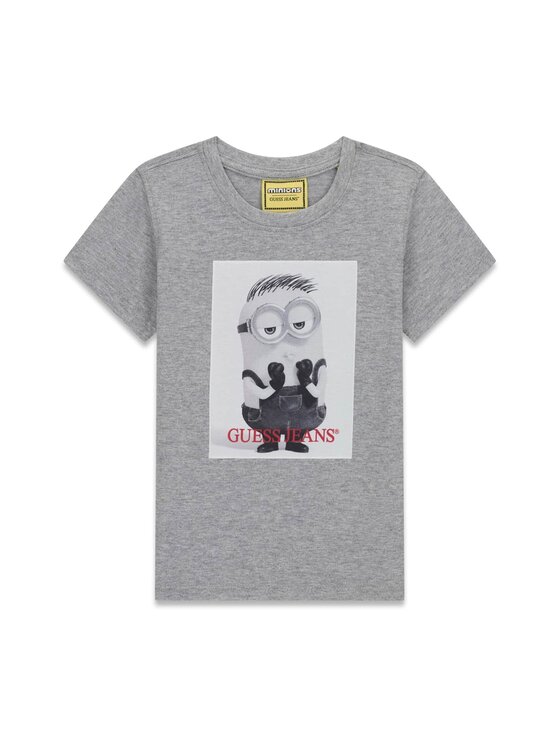 Guess Kids Guess Kids T-Shirt 183592 Γκρι Classic Fit