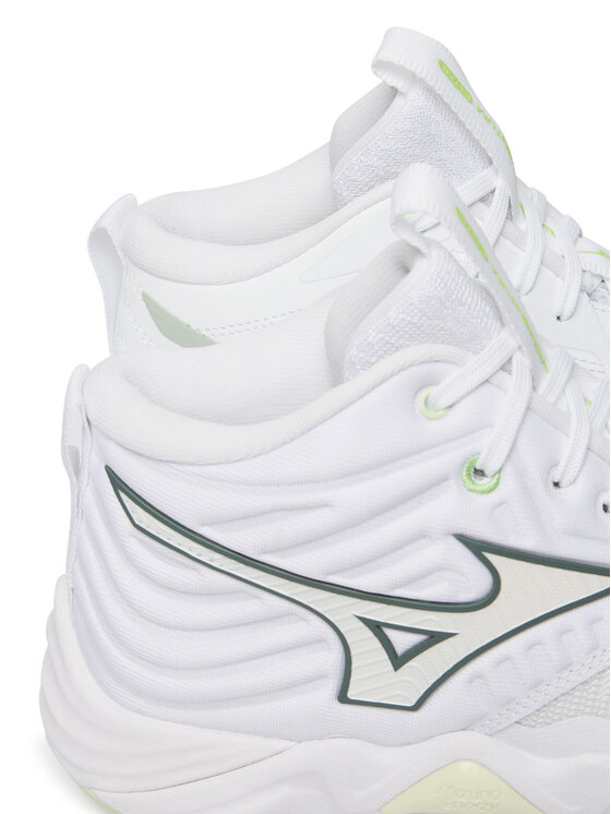 Mizuno Mizuno Sálovky Wave Momentum Elite Mid V1GC2517 Bílá