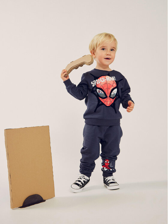 NAME IT NAME IT Bluza 13221195 Szary Regular Fit