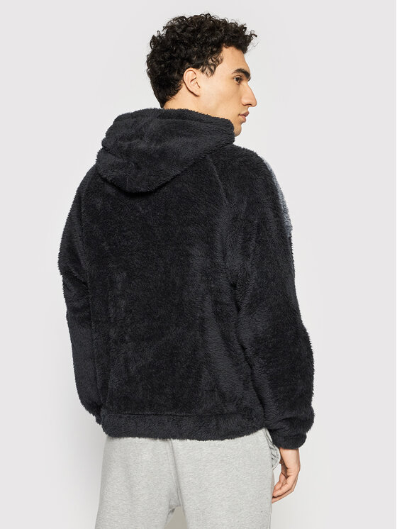 Reebok Reebok Μπλούζα Vector Sherpa GV3484 Μαύρο Regular Fit