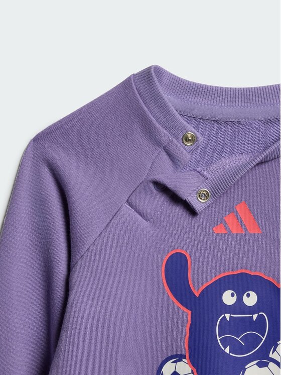 adidas adidas Zestaw dla niemowląt 168990 Fioletowy Loose Fit