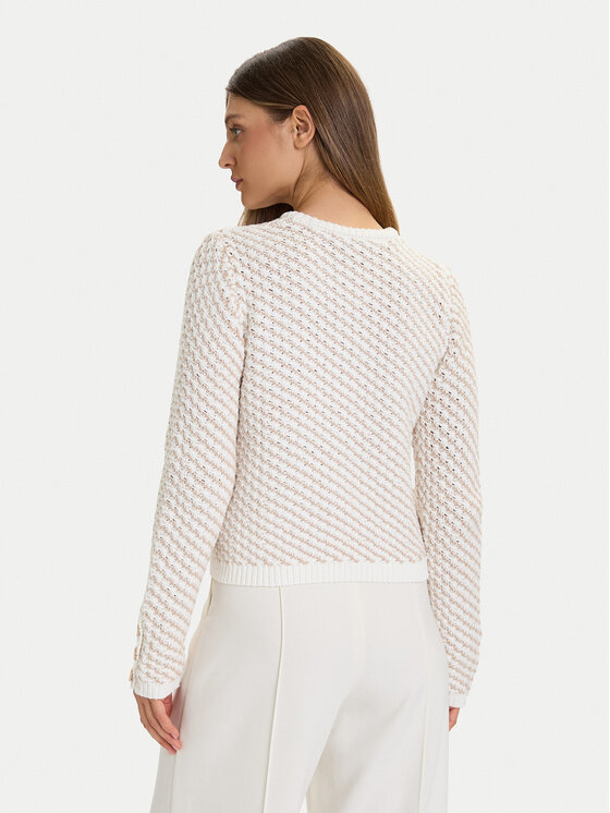 French Connection French Connection Kardigán 78ZCE Ekru Regular Fit