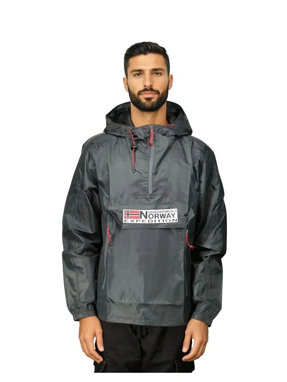 Geographical Norway Geographical Norway Kurtka przejściowa WW4243H/GN-Dark Grey Szary Regular Fit