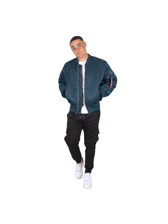 Alpha Industries Alpha Industries Kurtka bomber AI.100101-02-4XL Granatowy Regular Fit