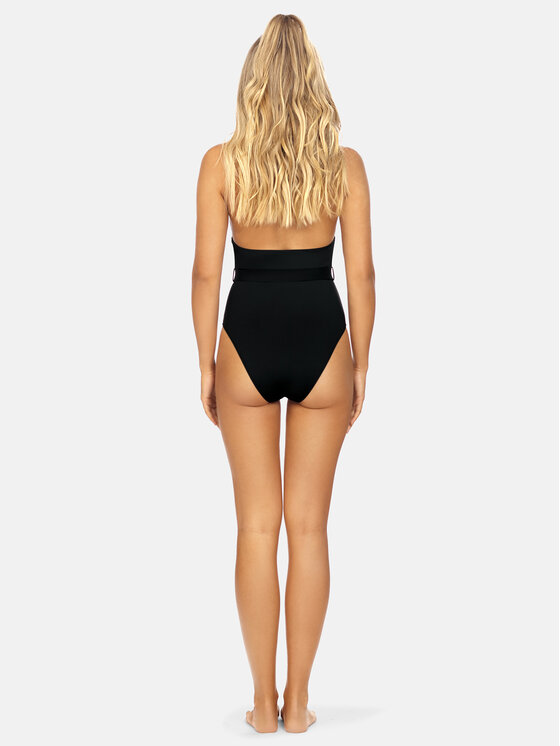 Miss Lou Miss Lou Costume da bagno Gabriella J-ML034 Nero