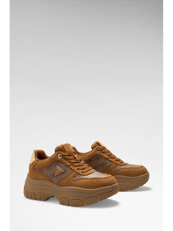 Guess Guess Sneakersy 183777 Brązowy