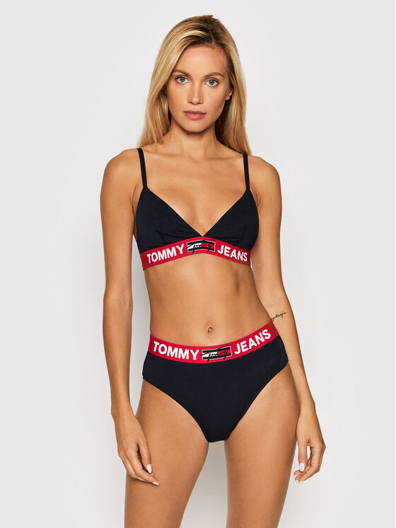 Tommy Jeans Tommy Jeans Grudnjak brallete UW0UW02721 Tamnoplava