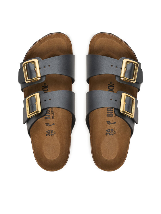 Birkenstock Birkenstock Nazouváky Sydney Cushion Buckle 1031689 Černá