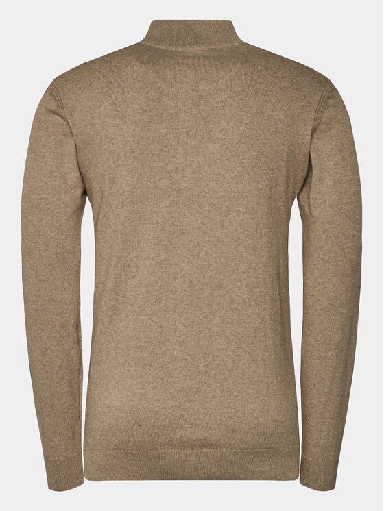 INDICODE INDICODE Пуловер Liliamos 35-698 Бежов Regular Fit