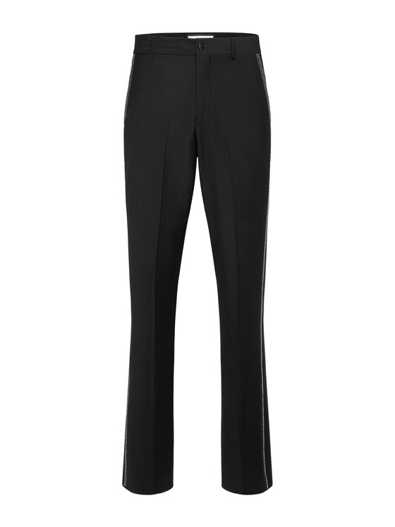 PHILIPP PLEIN PHILIPP PLEIN Spodnie materiałowe 26133 Czarny Wide Fit