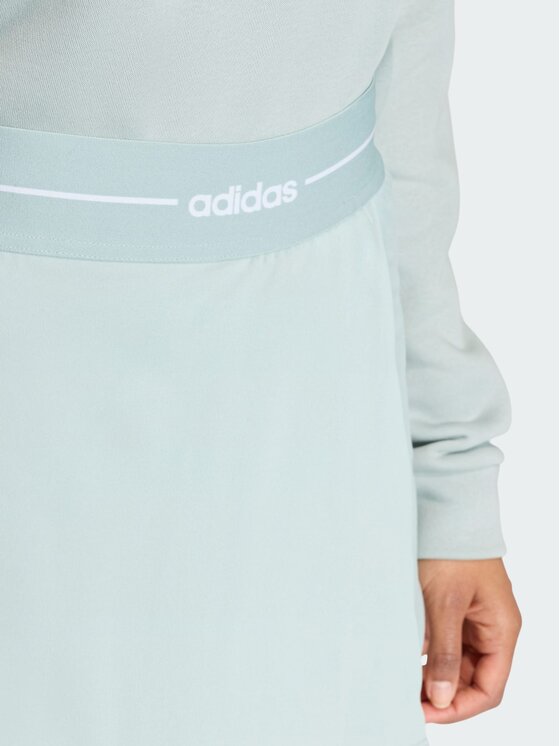 adidas adidas Spódnica mini Hyperglam Zielony Fitted Fit