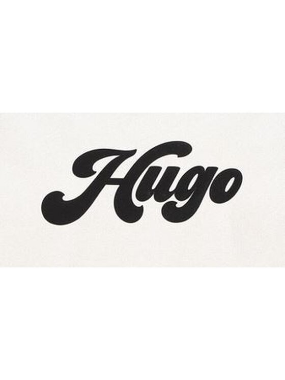 HUGO HUGO Bluza 50541169 10271535 110 Écru Regular Fit