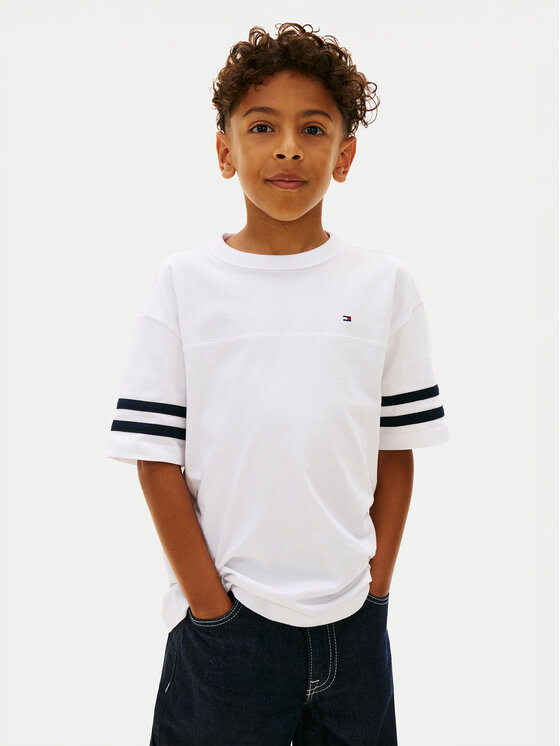 Tommy Hilfiger Tommy Hilfiger T-shirt KB0KB10299 M Bianco Regular Fit