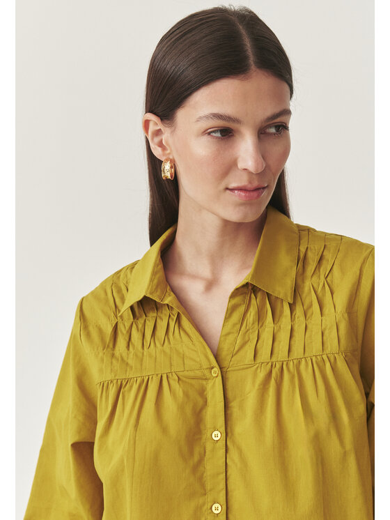 TATUUM Tatuum Koszula NEMY 1 Zielony Loose Fit