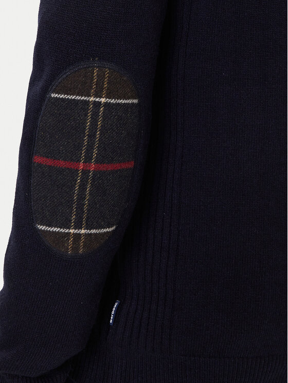 Barbour Barbour Sveter Holden MKN0837NY91 Tmavomodrá Regular Fit
