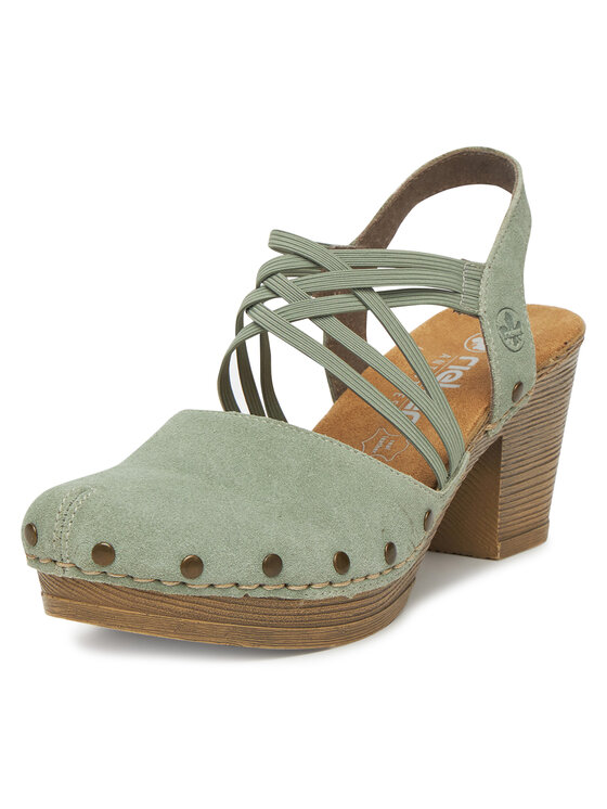 Rieker Rieker Sandali 66778-52 Zelena