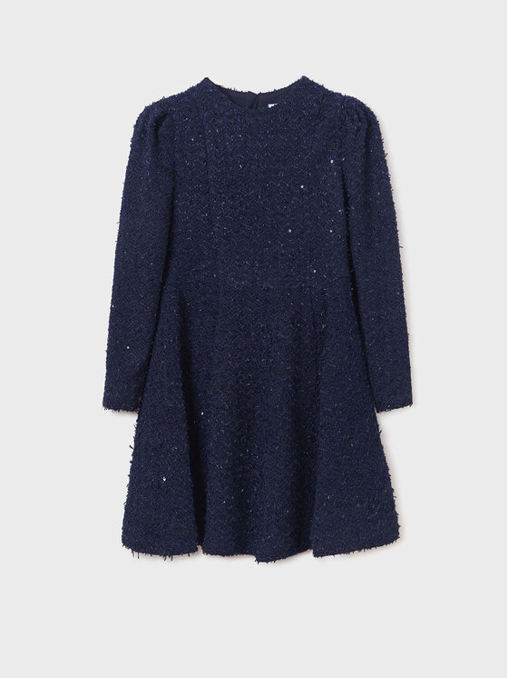 Mayoral Mayoral Повсякденна сукня 7.956 Cиній Regular Fit