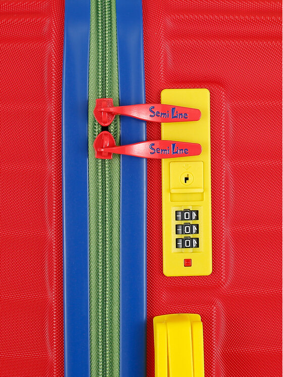Semi Line Semi Line Valigia media T5935-2 Rosso
