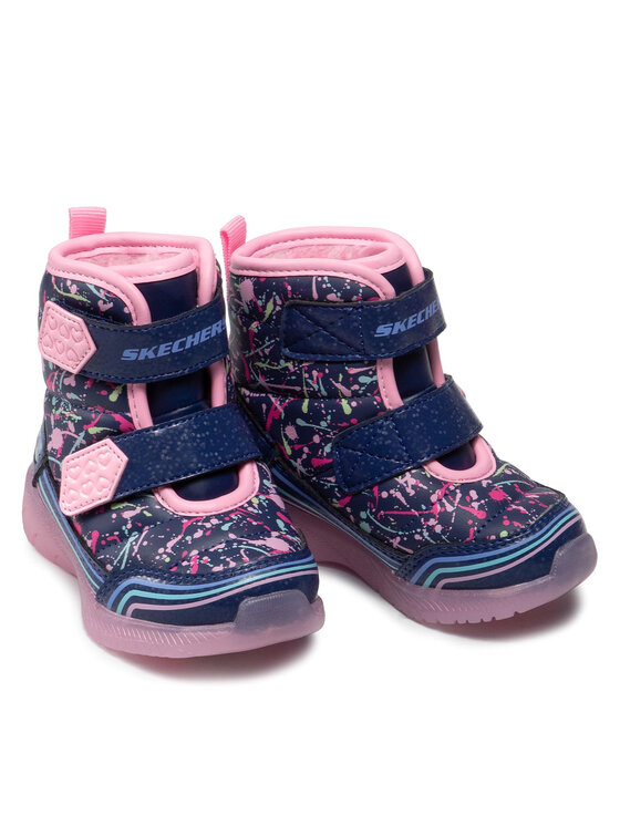 Skechers Skechers Śniegowce Power Paint 302653N/NVMT Granatowy