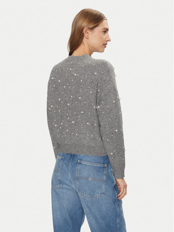 ONLY ONLY Kardigan Franka 15334886 Szary Oversize