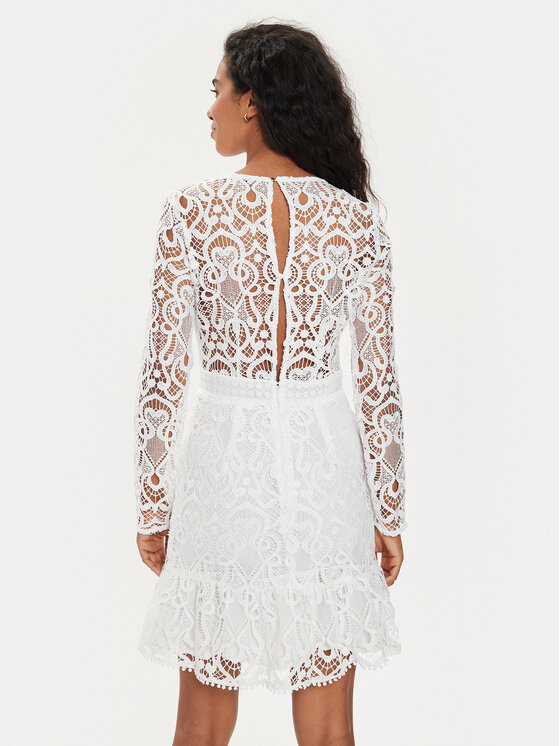 Morgan Morgan Коктейльна сукня 241-RILLE Білий Regular Fit