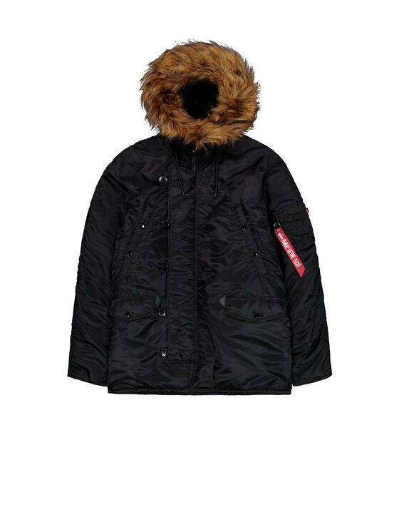 Alpha Industries Alpha Industries Kurtka zimowa N-3B Heritage Winter Jacket Czarny Core Fit