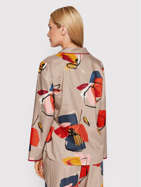 Cyberjammies Cyberjammies Pyžamový top Naomi 9321 Béžová Regular Fit