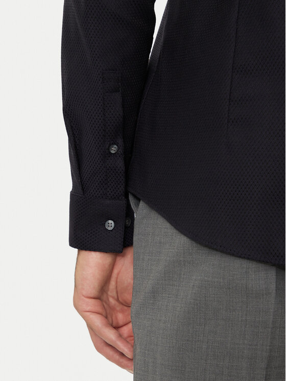 Calvin Klein Calvin Klein Cămașă K10K113528 Bleumarin Slim Fit