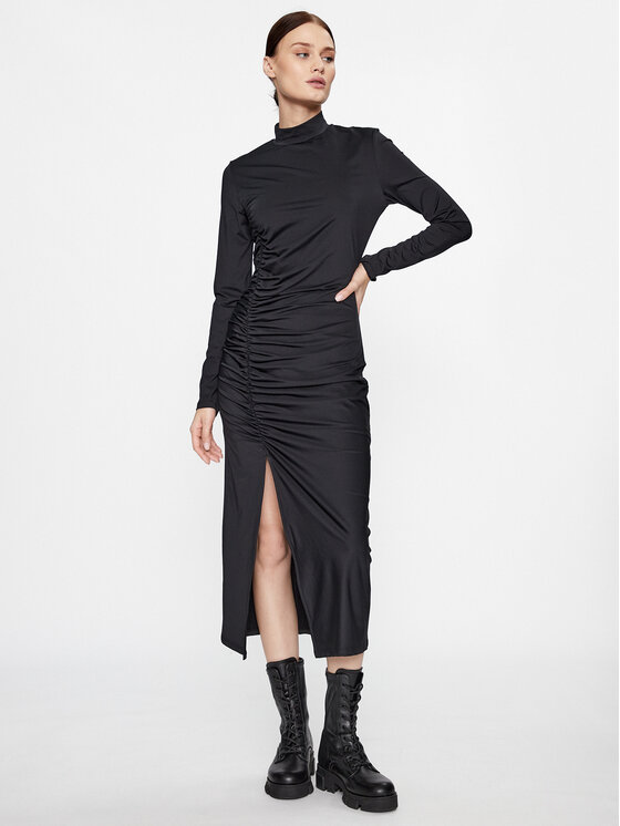 HUGO Hugo Коктейльна сукня Neuria 50498598 Чорний Slim Fit