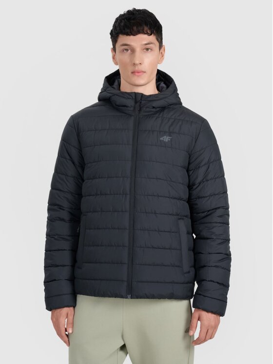 4F 4F Giubbotto piumino 4FWAW25TDJAM598-20S Nero Regular Fit