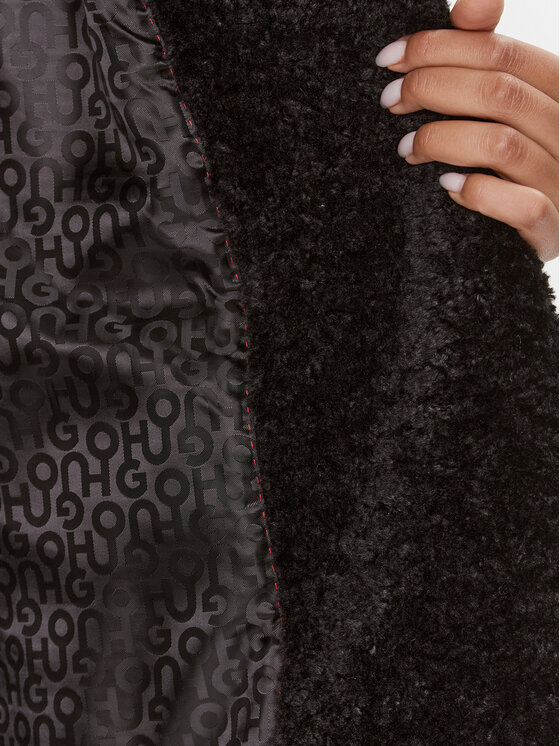 HUGO Hugo Дублянка Mewona-1 50498147 Чорний Oversize