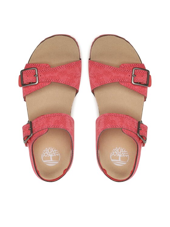 Timberland Sandały Castle Island 2 Strap TB0A5WK1DU5 Różowy | Modivo.pl
