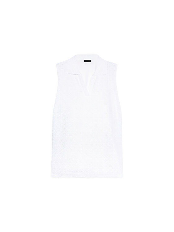 Fiorella Rubino Fiorella Rubino T-Shirt G0AJL009166N011 Biały Regular Fit