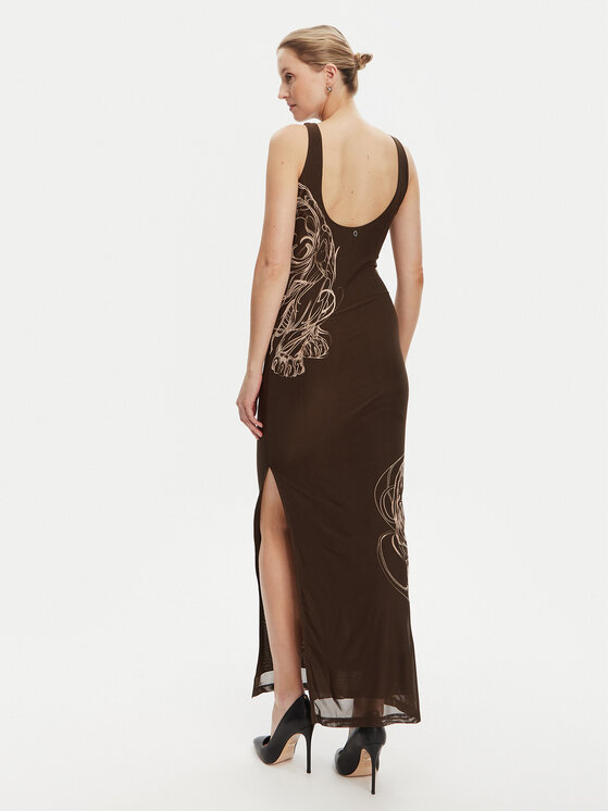 Guess Guess Kleid für den Alltag W5YK19 KCZC2 Braun Regular Fit