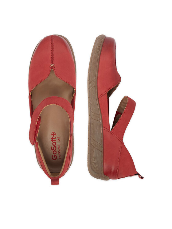 Go Soft Go Soft Balerinos CEO-WI23-COMFORT-06 Raudona