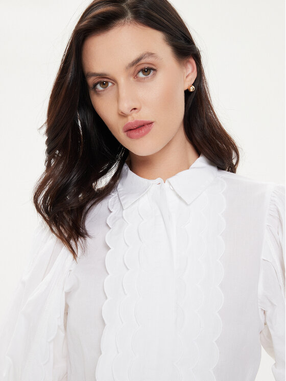 Karen by Simonsen Karen by Simonsen Сорочка Nadia 10104854 Білий Regular Fit