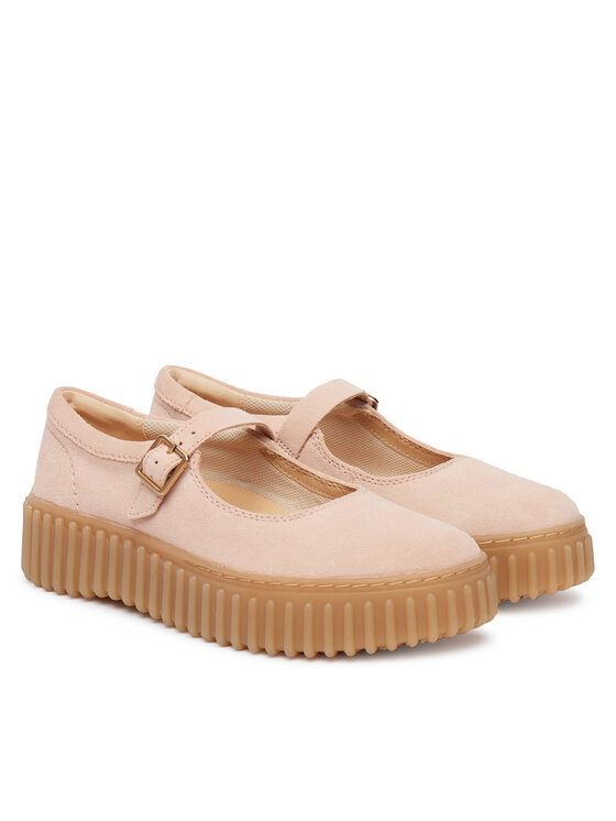 Clarks Clarks Półbuty Torhill Jane 26186306 Różowy