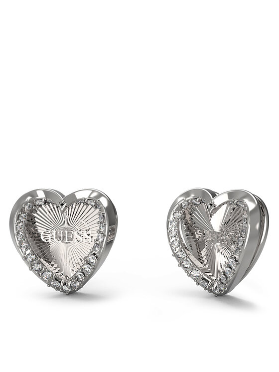 Guess Guess Σκουλαρίκια JUBE04 609JW Ασημί
