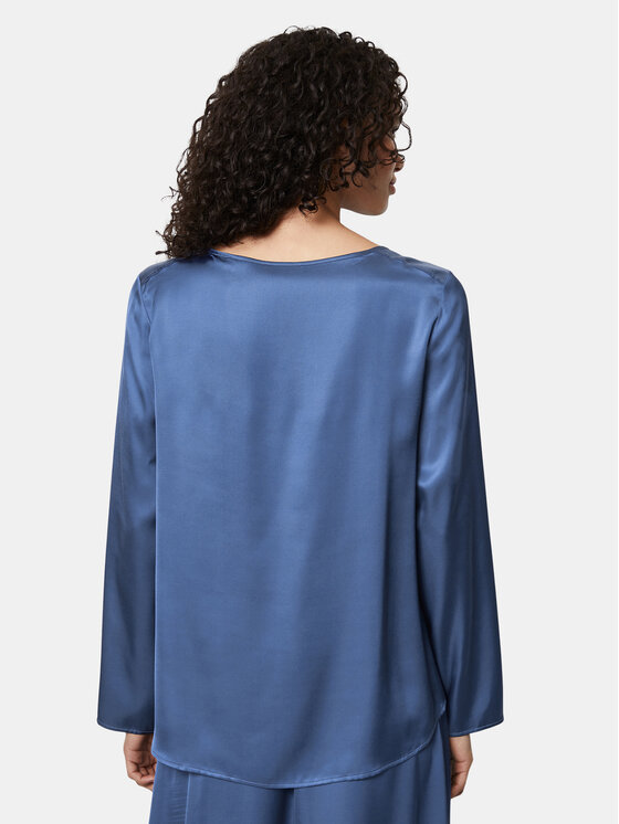 Marc O'Polo Marc O'Polo Bluse 401 1103 42321 Blau Regular Fit
