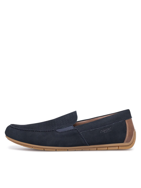 Rieker Rieker Mocasini 09555-14 Bleumarin