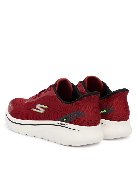 Skechers Skechers Superge Go Walk Arch Fit N-Joy 217075 DKRD Bordo rdeča