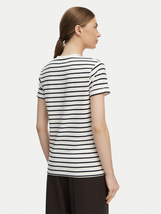 Beverly Hills Polo Club Beverly Hills Polo Club T-Shirt W126-BHLTS-1029-19S Λευκό Regular Fit