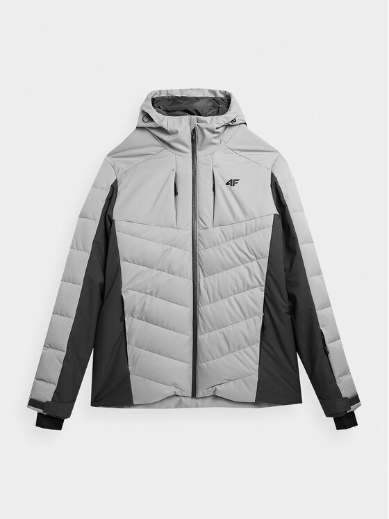 4F 4F Skijacke 4FAW23TDJAM278 Grau Regular Fit