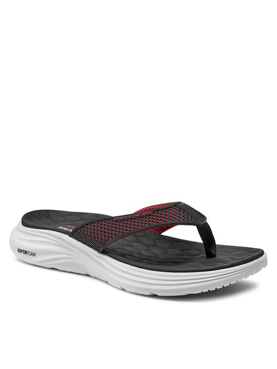 Skechers Skechers Japonki Vapor Foam Sandal 232894/BKRD Czarny