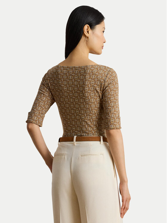 LAUREN RALPH LAUREN LAUREN RALPH LAUREN Palaidinė 200980042001 Smėlio Slim Fit